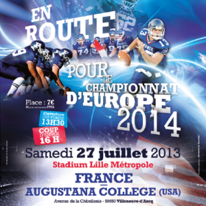 France v. Augustana Poster