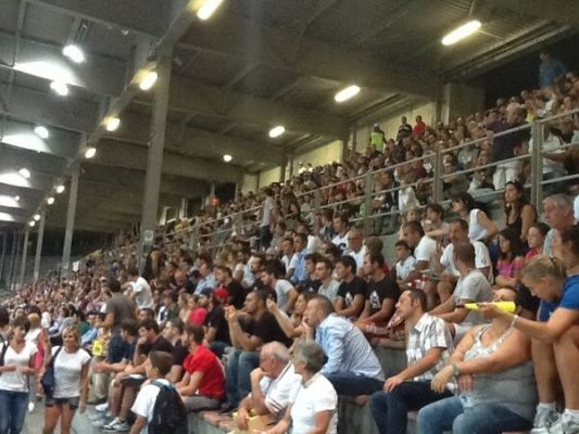EFAF GB. v. Italy crowd