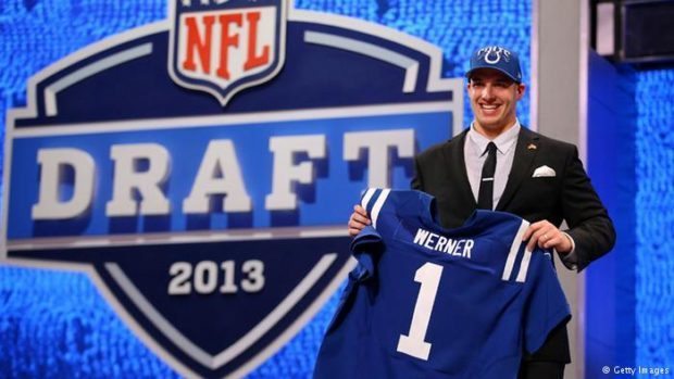 Björn Werner being drafted in the first round by the Colts contributed hugely to Germany's affection for the game