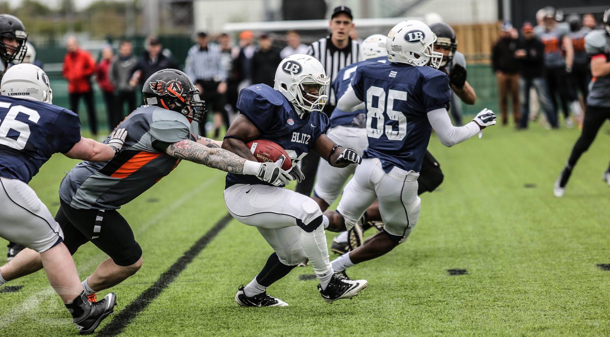 London Blitz Improve to 20; Dominate Bristol Aztecs in Premier League South London Blitz Improve to 20; Dominate Bristol Aztecs in Premier League South
