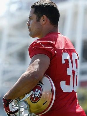 Jarryd Hayne #38 of the San Francisco 49ers. Source: Getty Images
