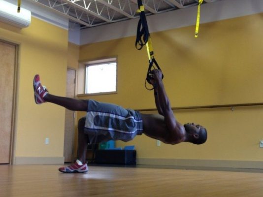 USA Football - 15 exercises - TRX hip press