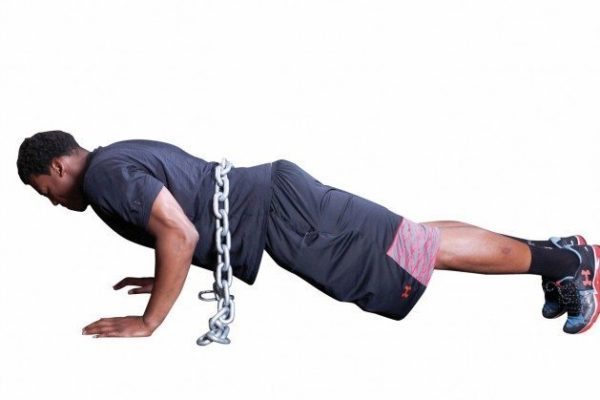 USA Football - 15 exercises - chain push up