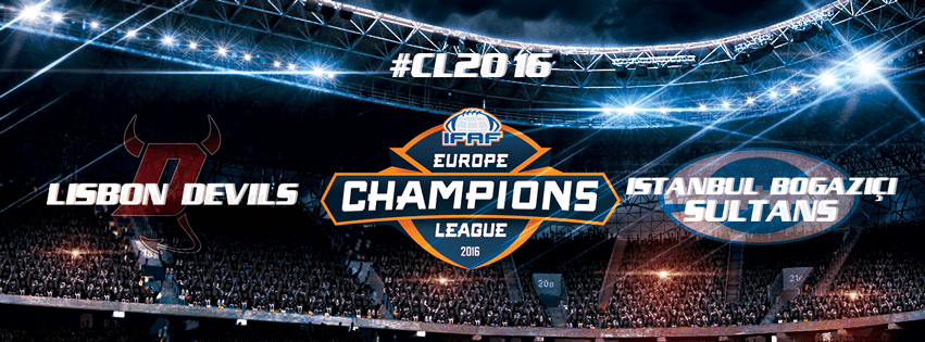 IFAF Europe - CL 2016 - Lisbon-Istanbul banner