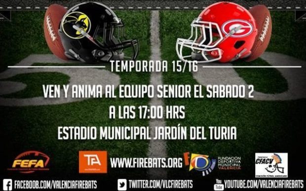 Spain - Firebats-Giants game poster April 2-3
