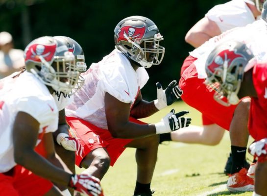 NFL - Caleb Benenoch - Tamp Bay - insidesocal.cim photo