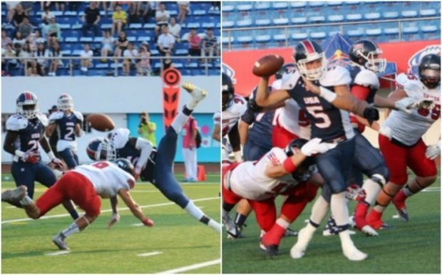 IFAF - Under 19 - Canada-USA action 2016 - 2pic