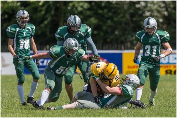 Ireland - Belfast Trojans-Knights - 2016 action.2