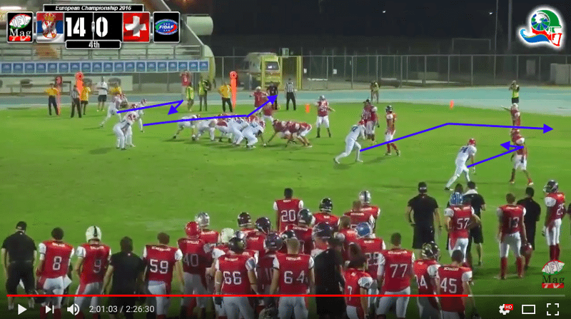 IFAF Europe - 2016 Qualifying tournament - Italy-Serbia - action7