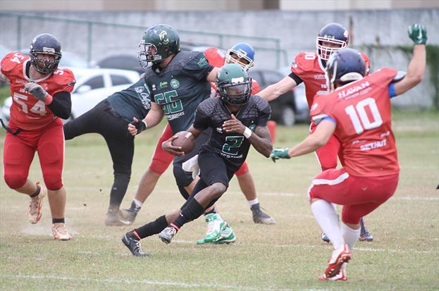 Coritiba Crocodiles' QB Drew Banks