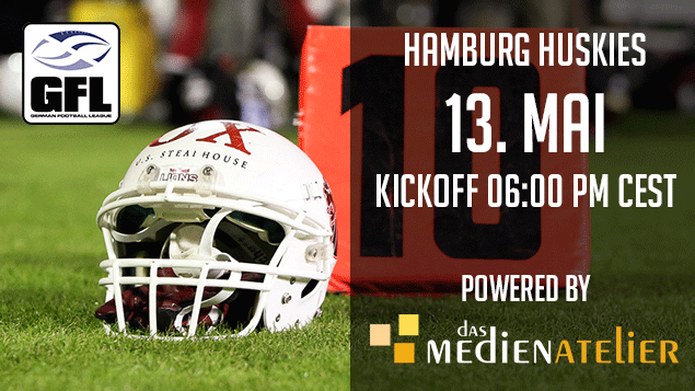 LIVE STREAM: GFL – Hamburg Huskies v. New Yorker Lions (6p CEST, 12 EDT) - American Football International