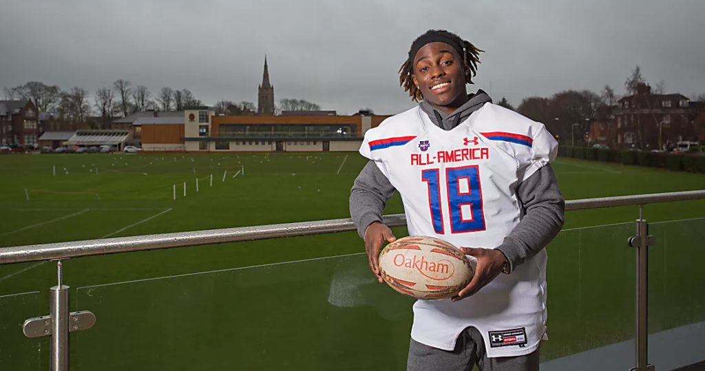 Con qué frecuencia Santuario Kent British high school rugby player makes history; gets invite to Under Armour  All-American Game