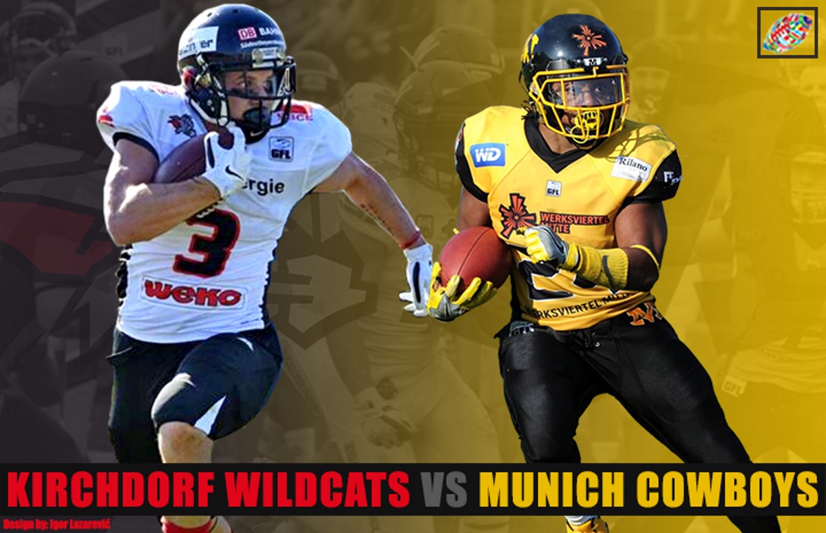 LIVESTREAM Germany: Munich Cowboys @ Ravensburg Razorbacks, June 13, 15:00  CET (3 pm, 09:00 am ET)