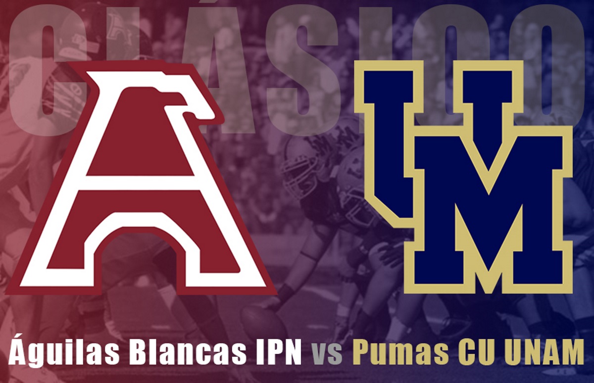 Total 31+ imagen futbol americano aguilas blancas vs pumas