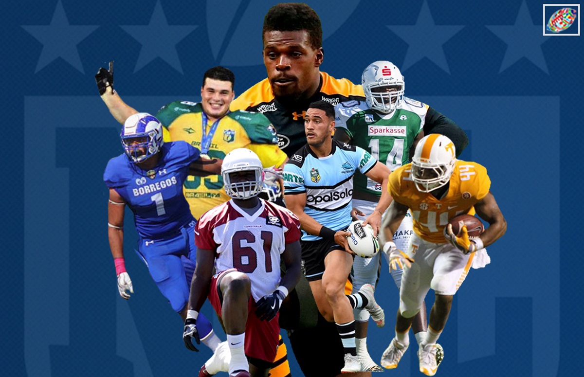 7 INTERNATIONAL PLAYERS COMPETE FOR A SPOT IN THE NFL INTERNATIONAL