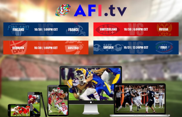 LIVESTREAM IFAF EC: Team Serbia @ Team France, Oct. 29, 14:00 CET (2 pm, 9  am ET)