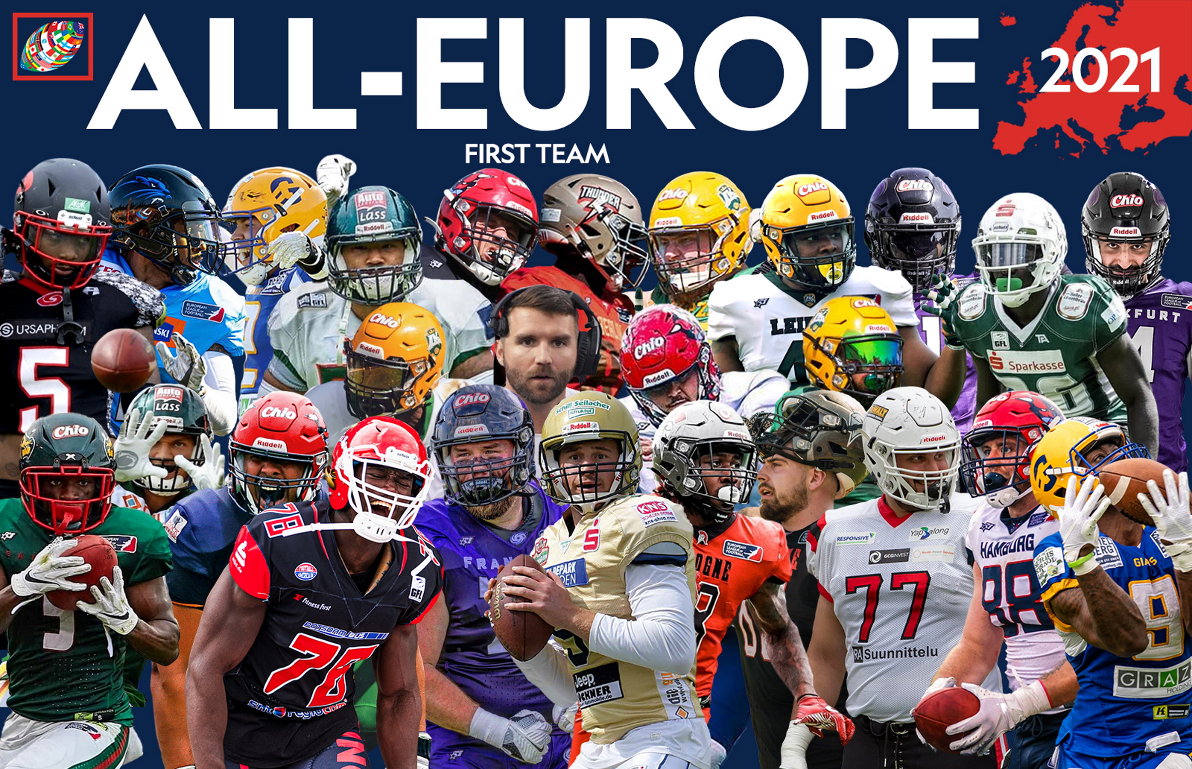 NFL Europe 24x36 Poster Nfl Europe, World Football League,