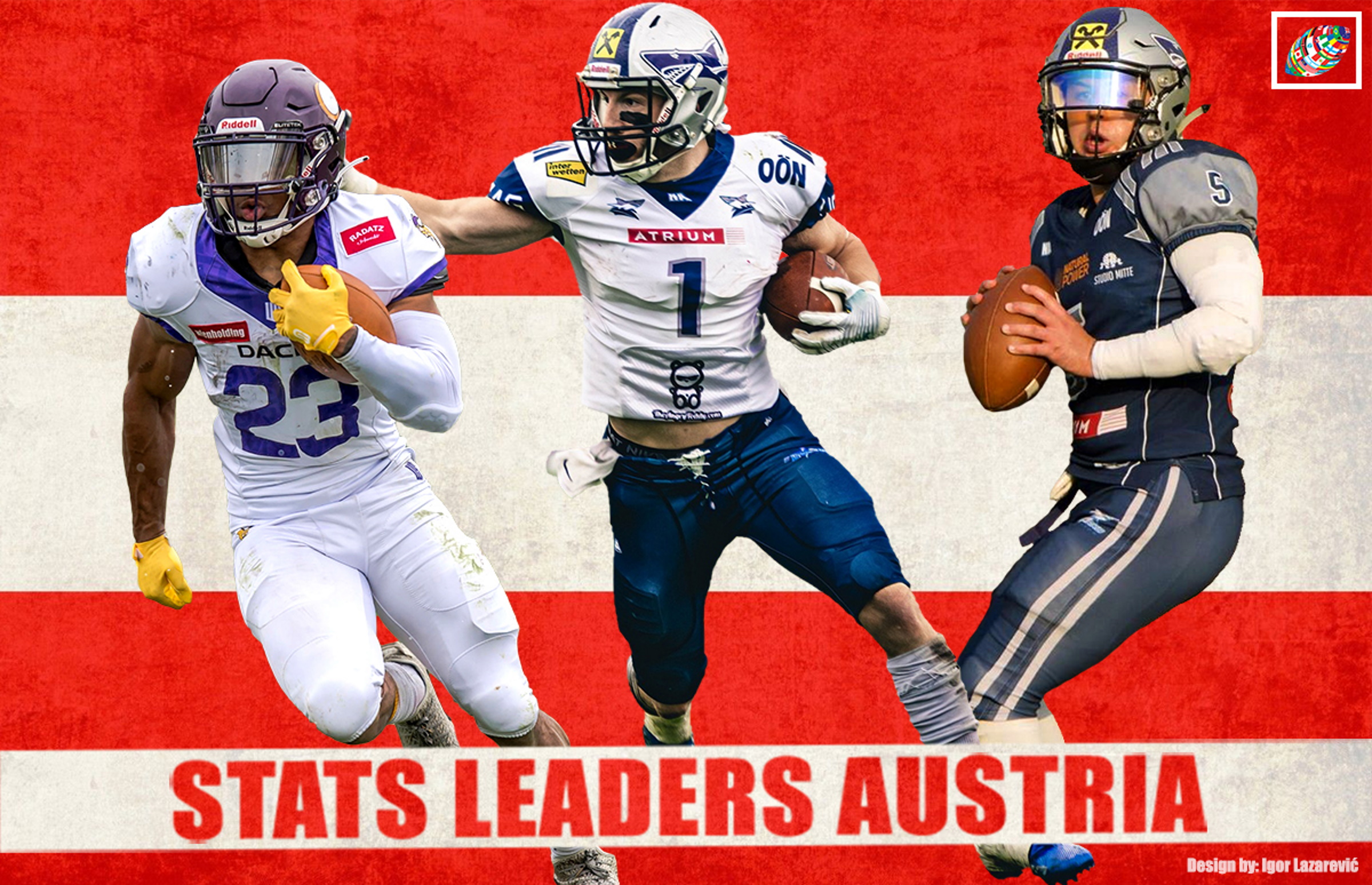 European League Of Football 2021 Regular Season Stat Leaders