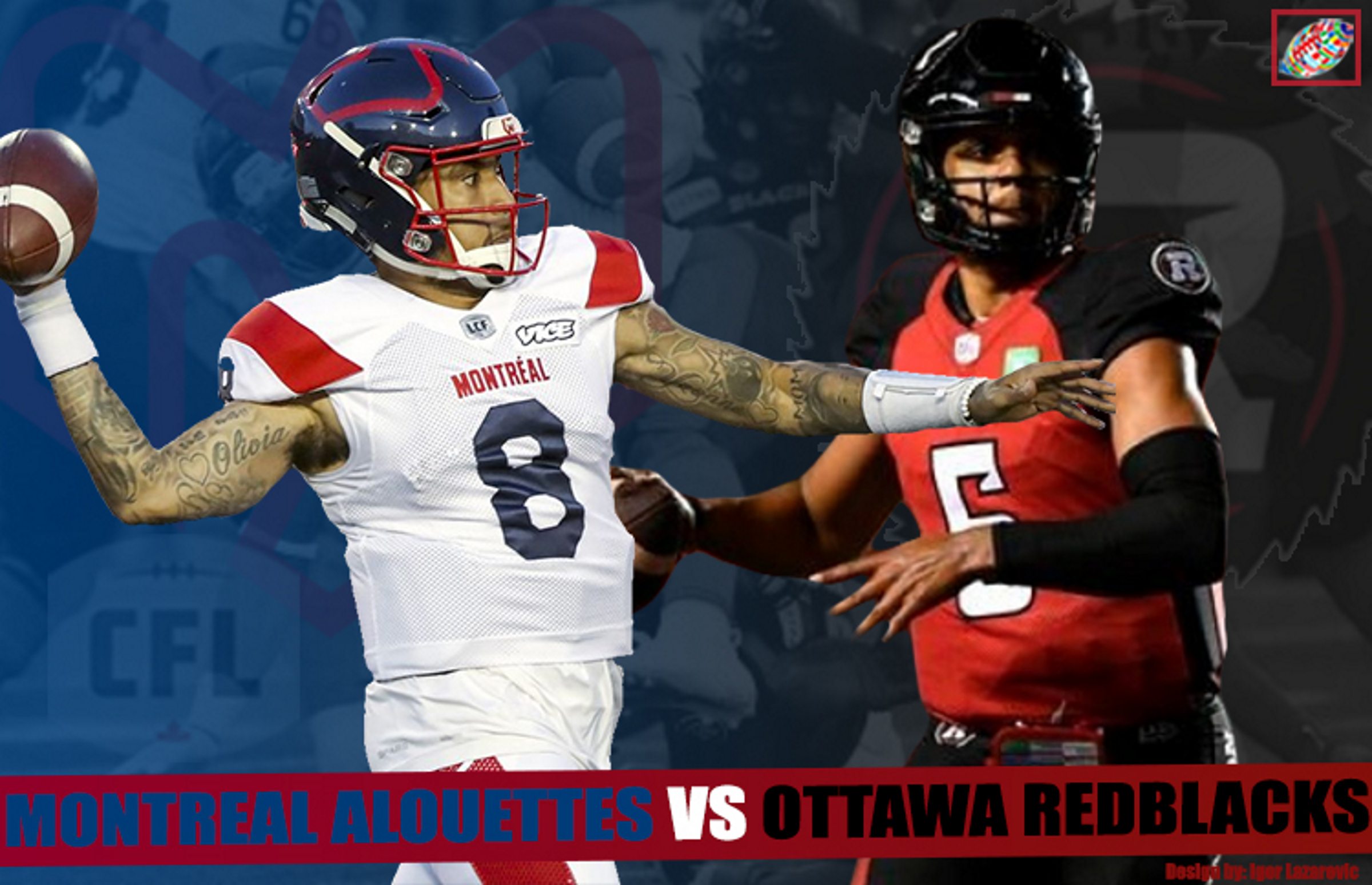 STREAMING PPV Ottawa REDBLACKS Montreal Alouettes, Oct