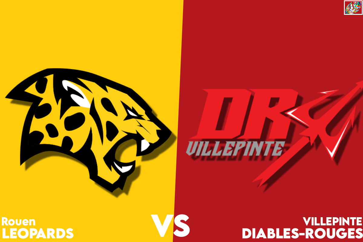 Logo Diables Rouges Football LIVESTREAM France: Villepinte Diables Rouges @ Rouen Leopards, Feb. 14 ...