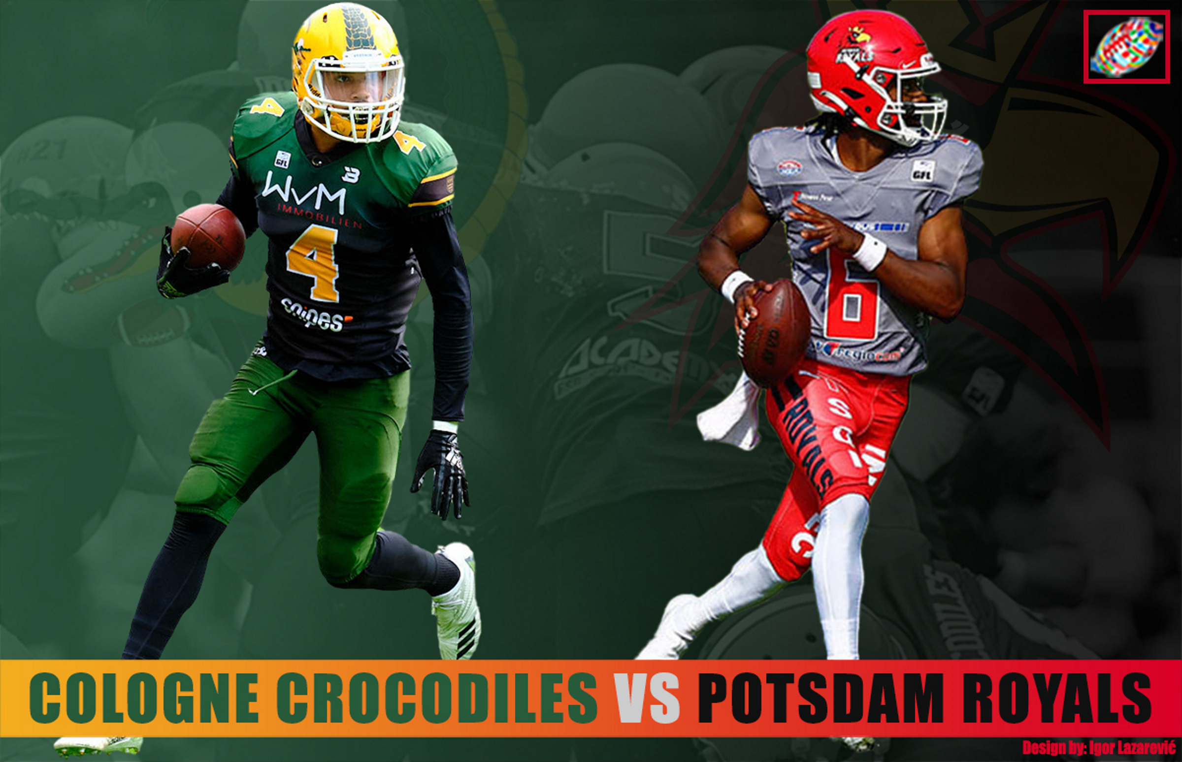 LIVESTREAM Germany: Potsdam Royals @ Cologne Crocodiles, August 21, 15: ...