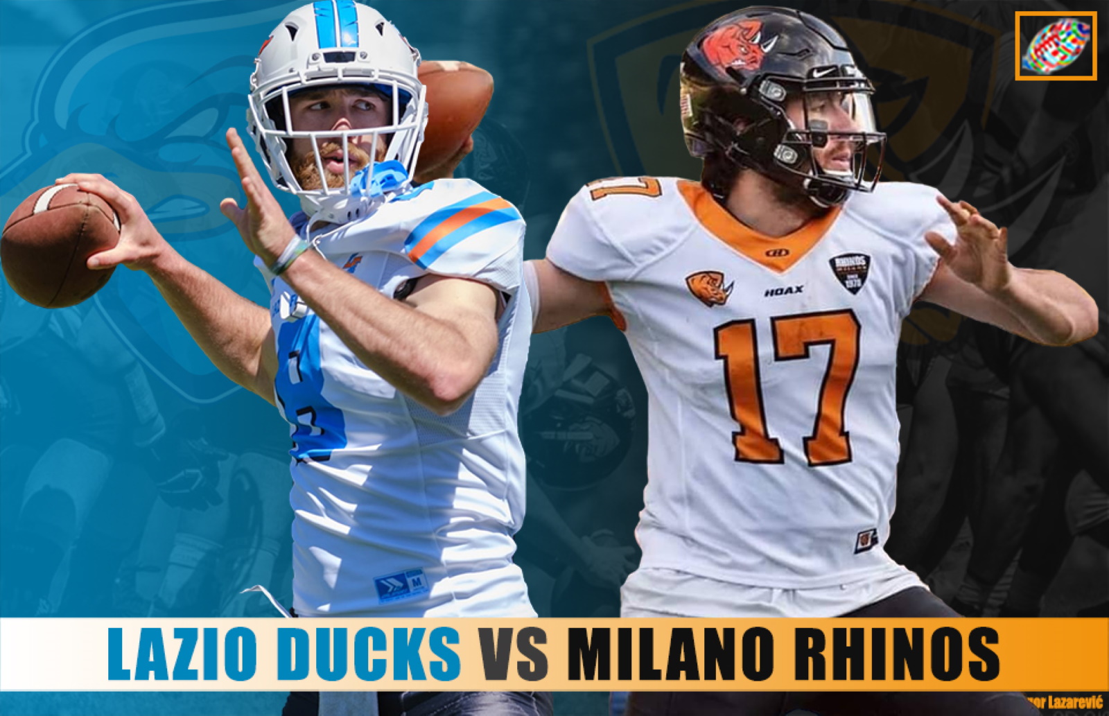 LIVESTREAM Italy: Milano Rhinos @ Milano Seamen, May 8, 18:00 CET (6 pm,  12:00 pm ET)