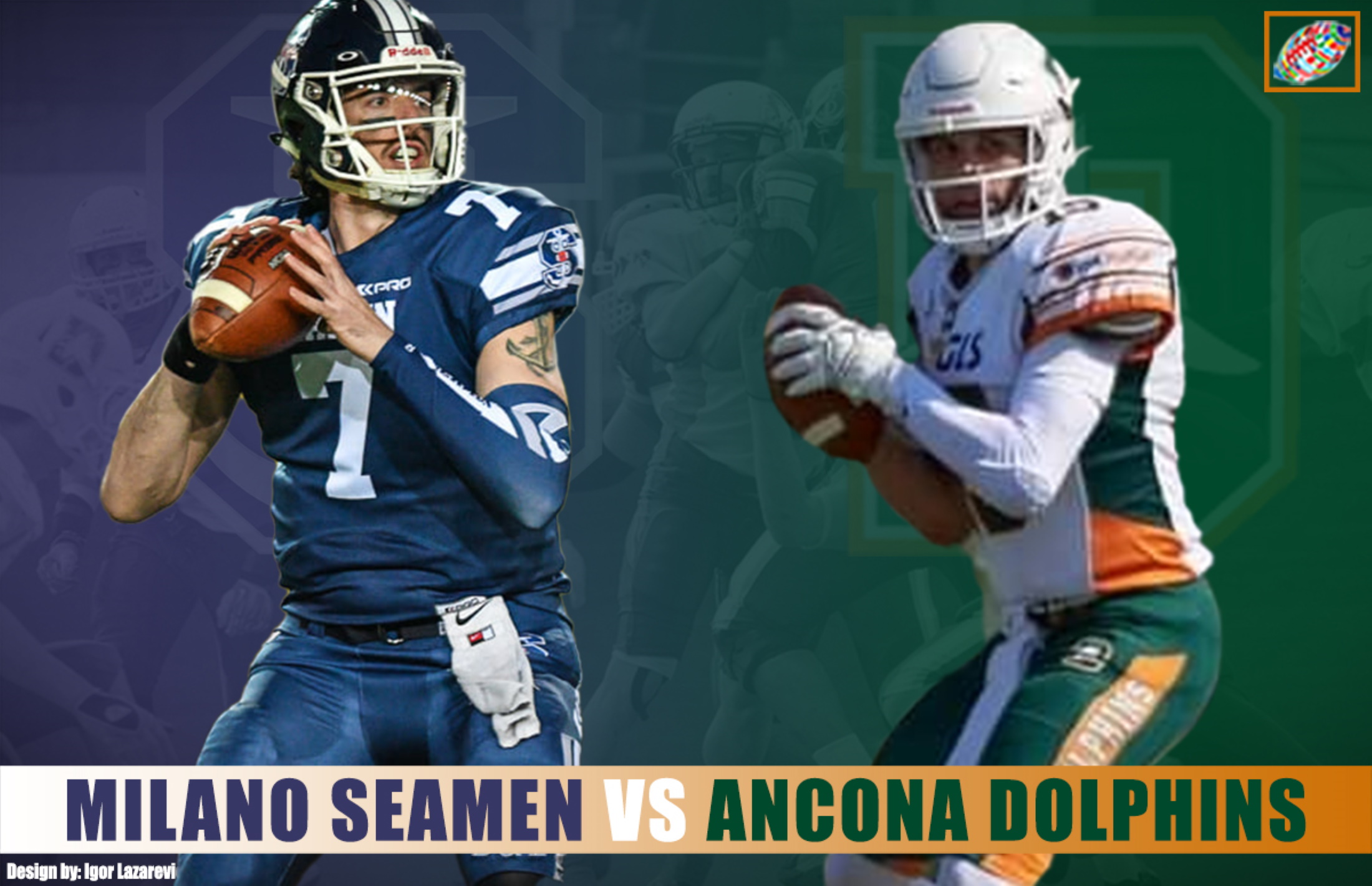 LIVESTREAM Italy: Milano Rhinos @ Milano Seamen, May 8, 18:00 CET (6 pm,  12:00 pm ET)