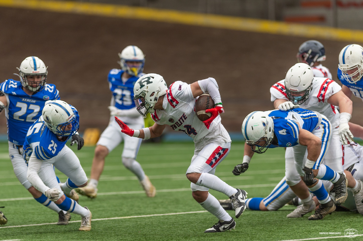 L'AFW Elite Juniors sconfigge il Team Italia in un match d'esibizione a Milano