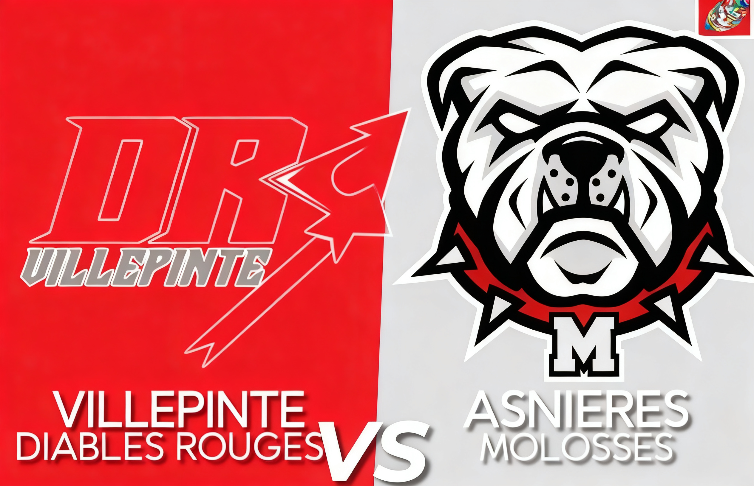 Mascotte Urbsfa Diables Rouges LIVESTREAM France: Asnieres Molosses @ Villepinte Diables Rouge, March ...
