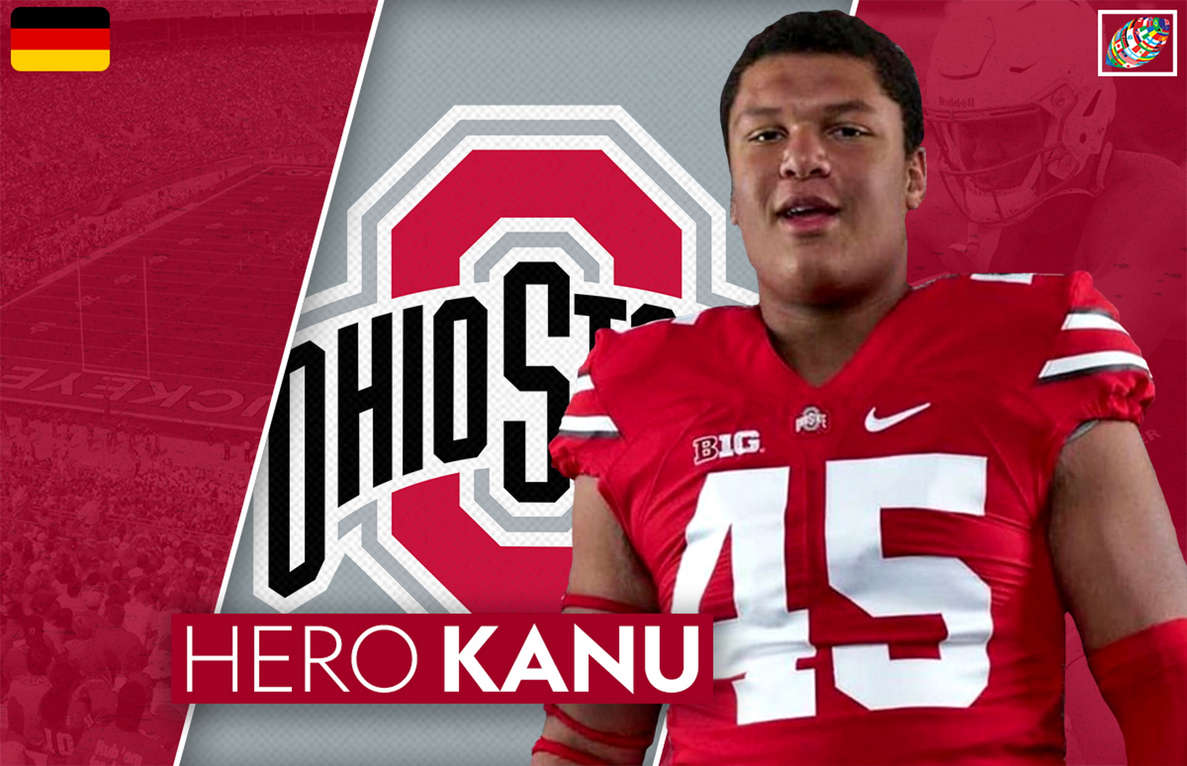 German DE Hero Kanu commits to Ohio State