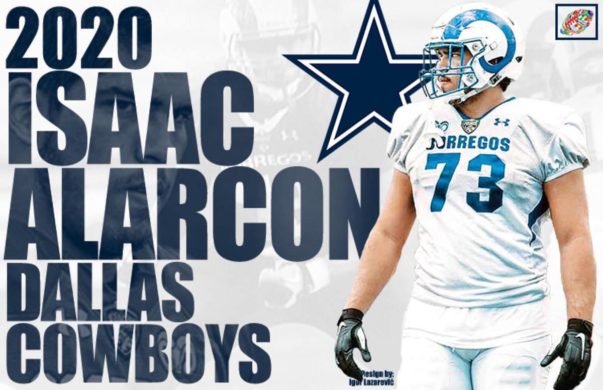 isaac alarcon dallas cowboys jersey