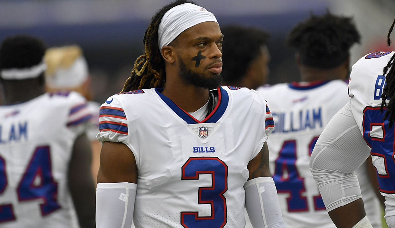 Bills safety Damar Hamlin remains in critical condition after