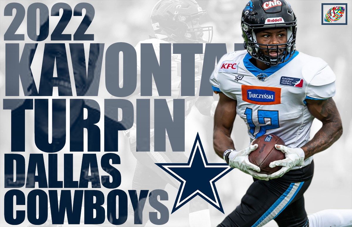 Former Wroclaw Panthers WR KaVontae Turpin signs three-year deal with Dallas  Cowboys