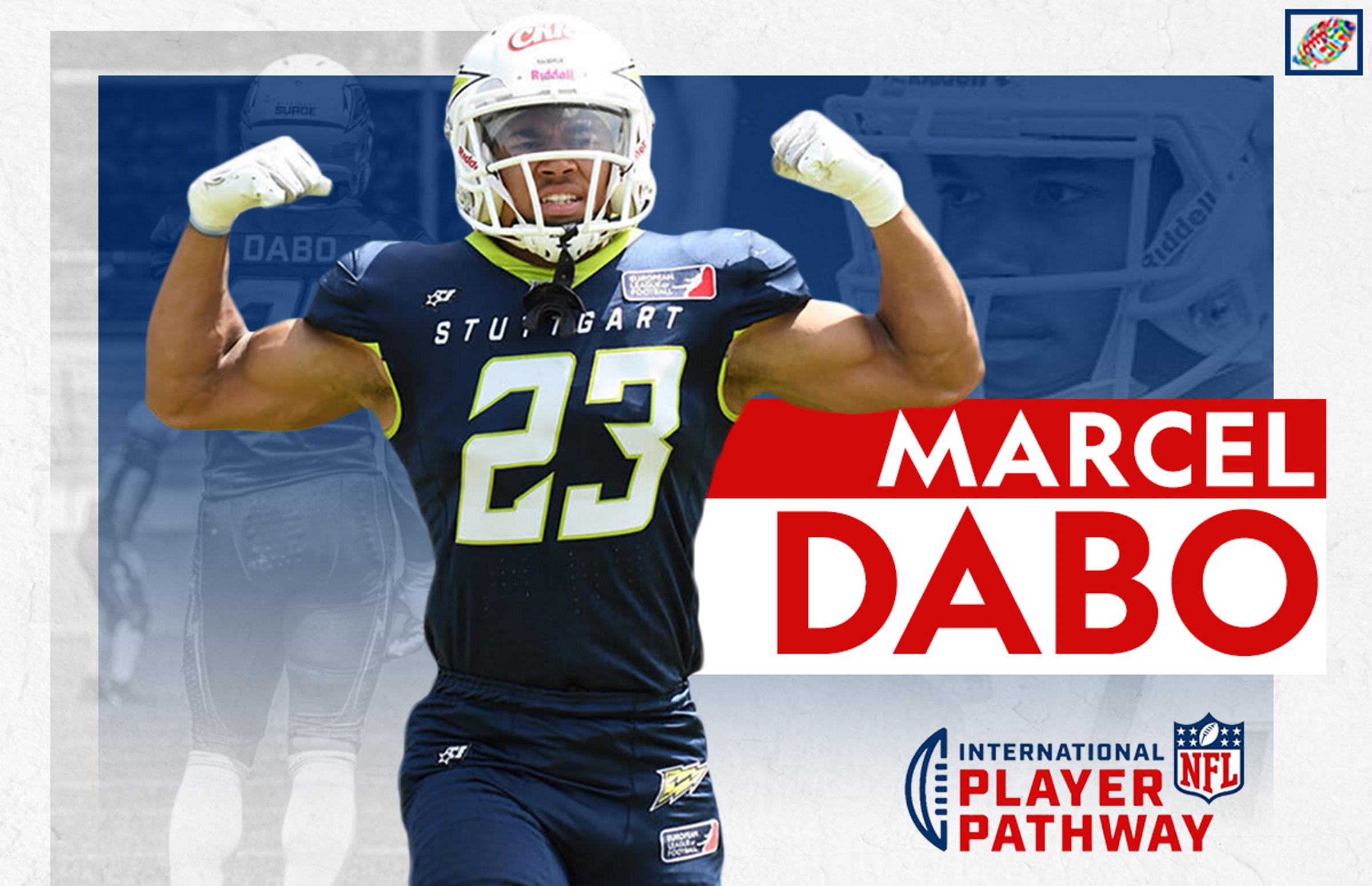 NFL International Player Pathway spotlight Marcel Dabo, DB, Germany