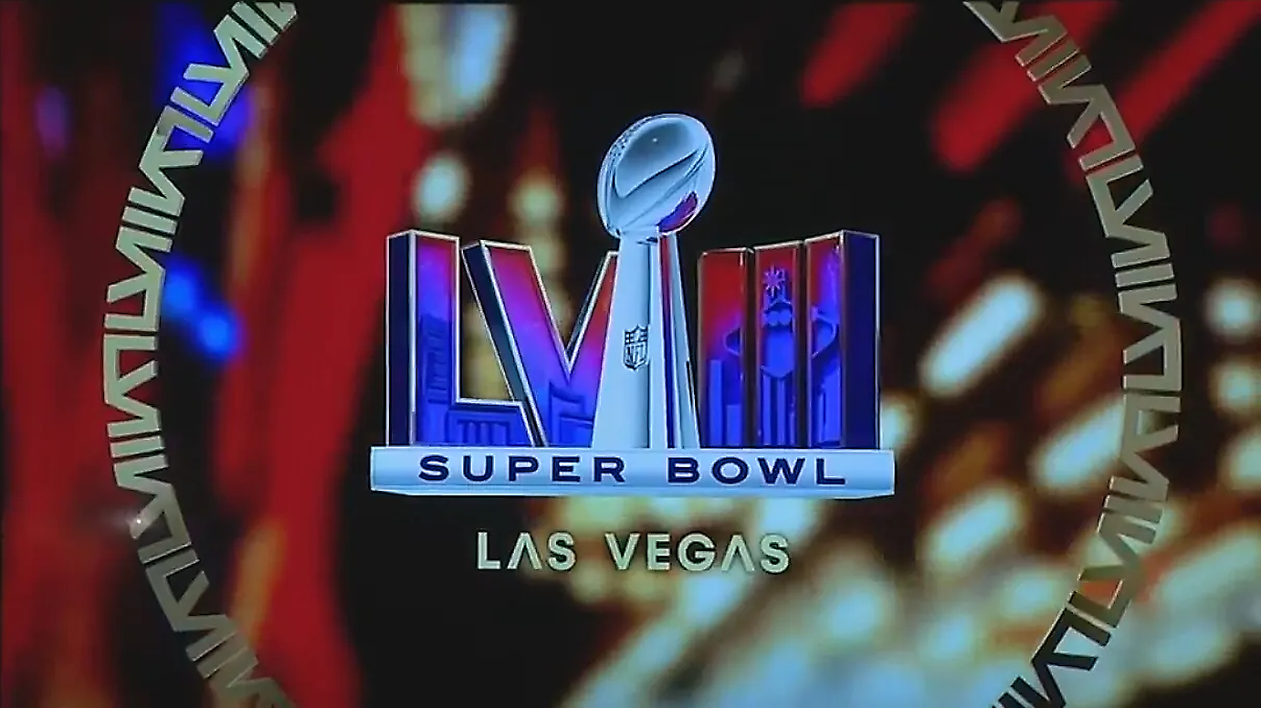 Las Vegas Super Bowl LVIII officially 'on the clock