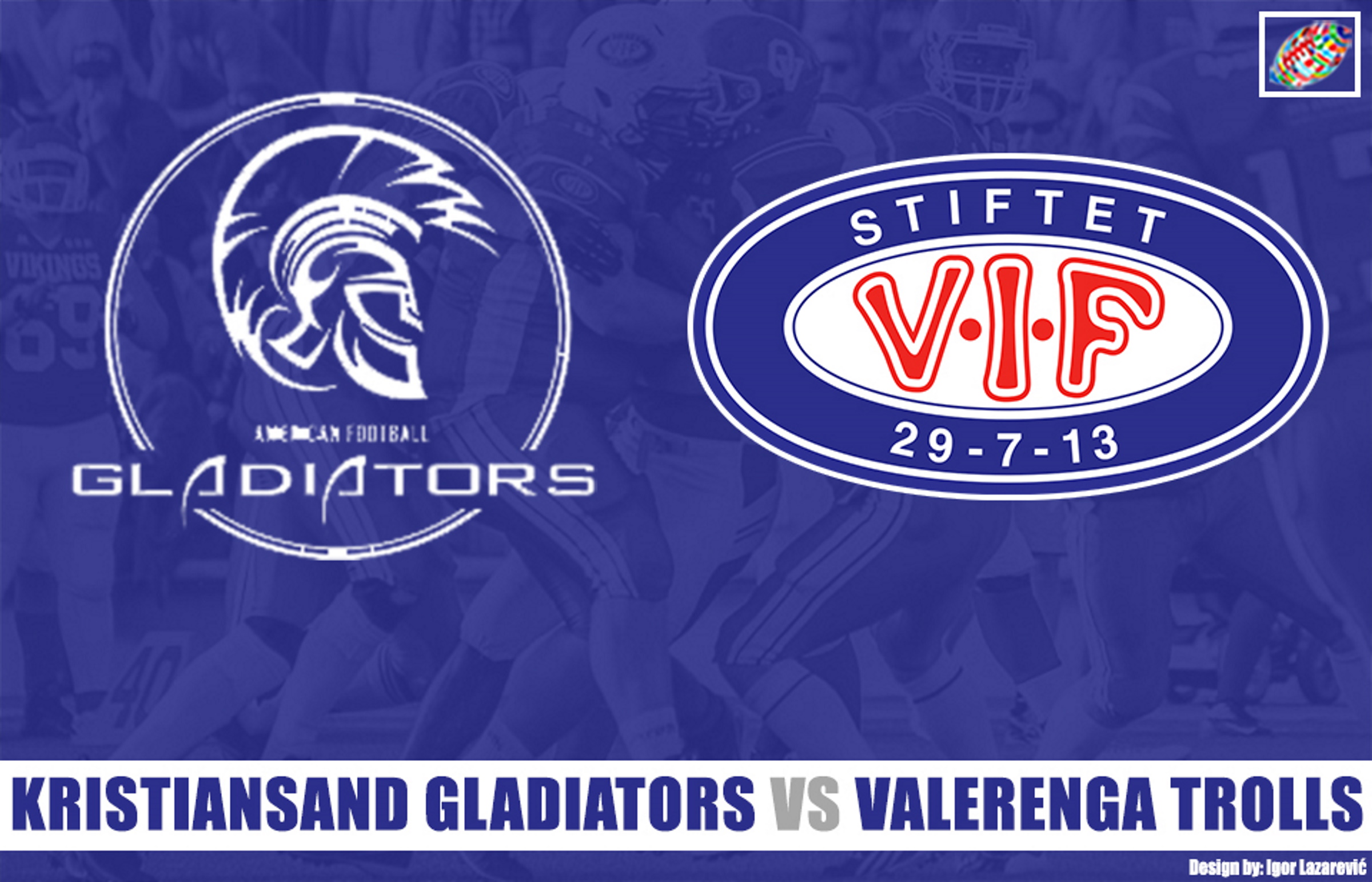LIVESTREAM NORWAY: Vålerenga Trolls @ Kristiansand Gladiators, 14:00 LIVESTREAM NORWAY: Vålerenga Trolls @ Kristiansand Gladiators, 14:00