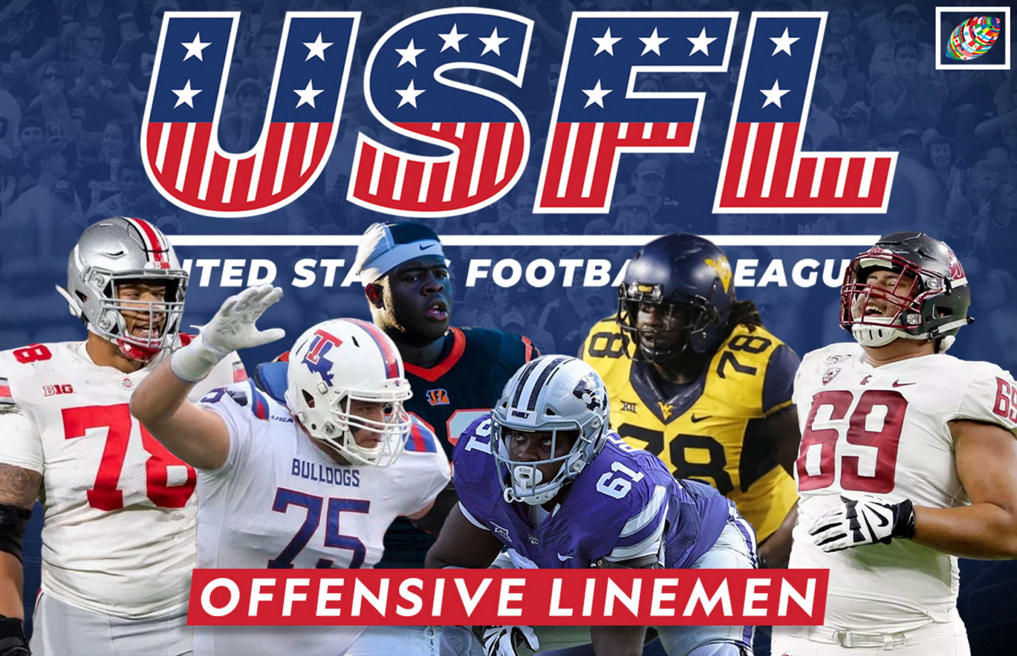 USFL Draft 6 most likely top offensive linemen?