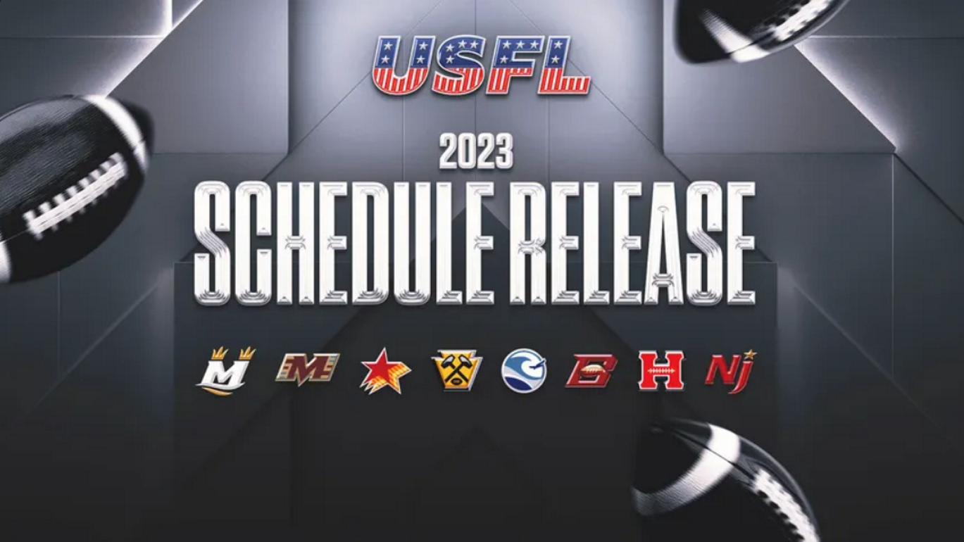 USFL SCHEDULE FULL 2023 WEEKBYWEEK MATCHUPS