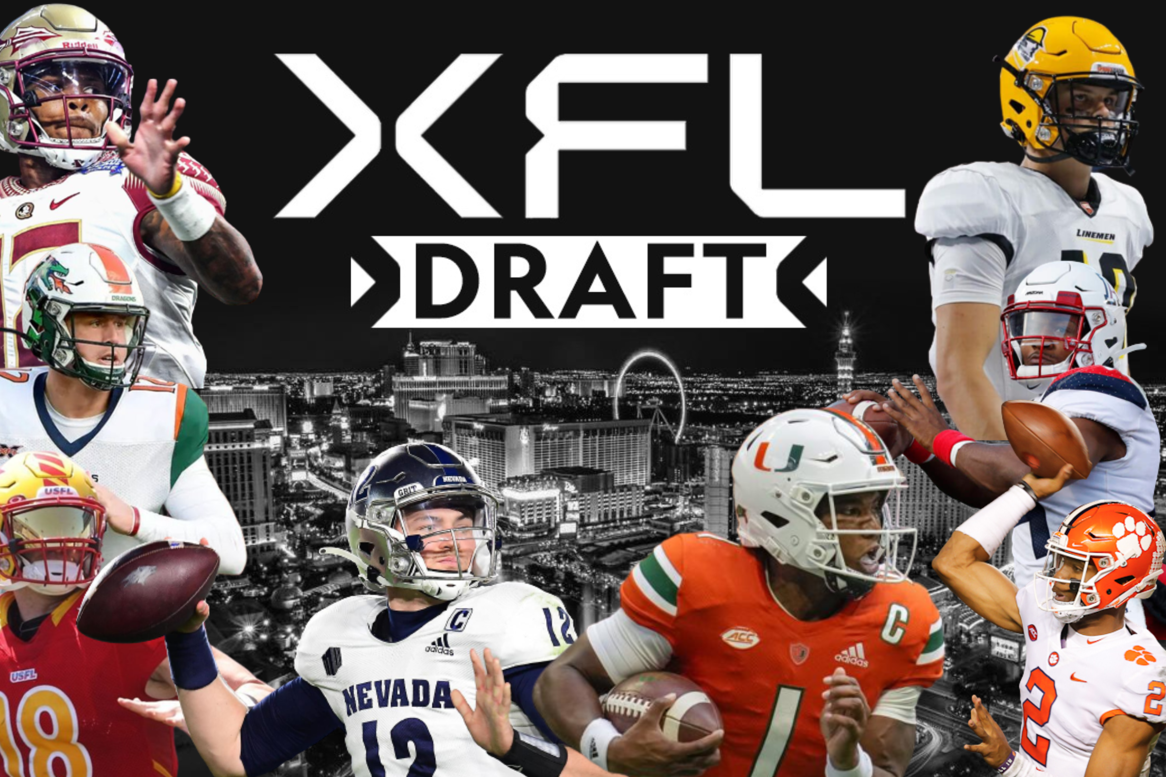 Players taken by the Houston Roughnecks in the XFL Draft