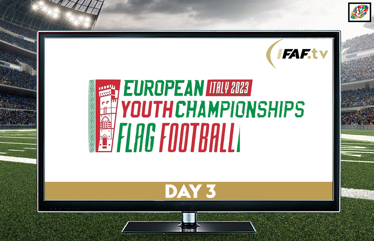 LIVESTREAM IFAF Youth Flag EC Gold Medal Day