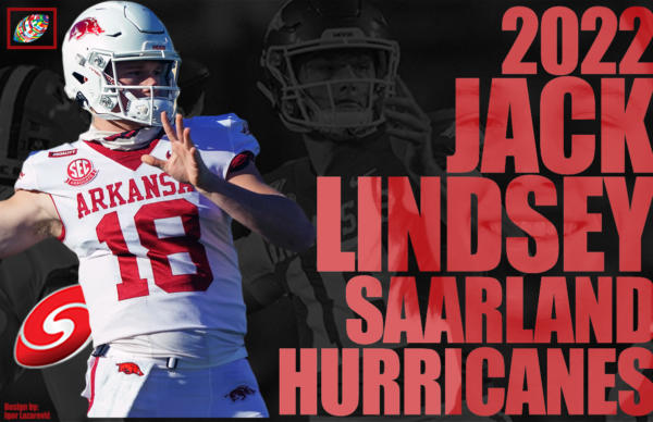 Germany Saarland Hurricanes Sign Former Arkansas Razorback QB Jack Lindsey