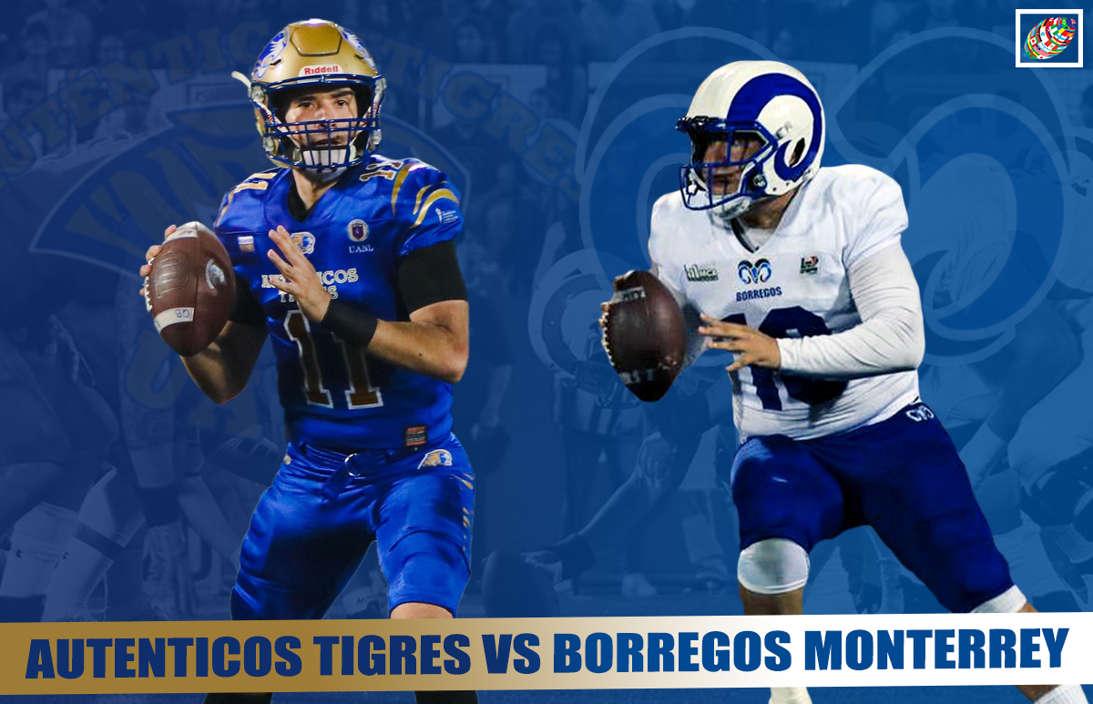 LIVESTREAM Mexican College Championship: Autenticos Tigres UANL vs Borregos  Salvajes Monterrey, Nov. 26, 02:00 CET (2 am, 8 pm ET Nov. 25)