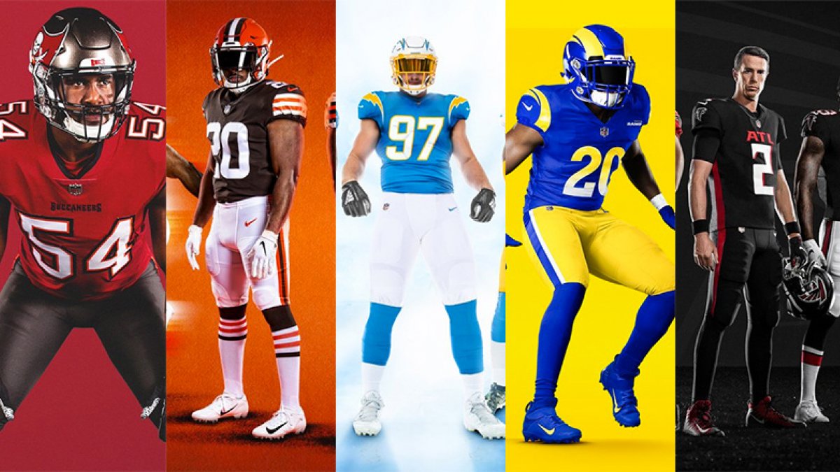 best nfl uniforms all time