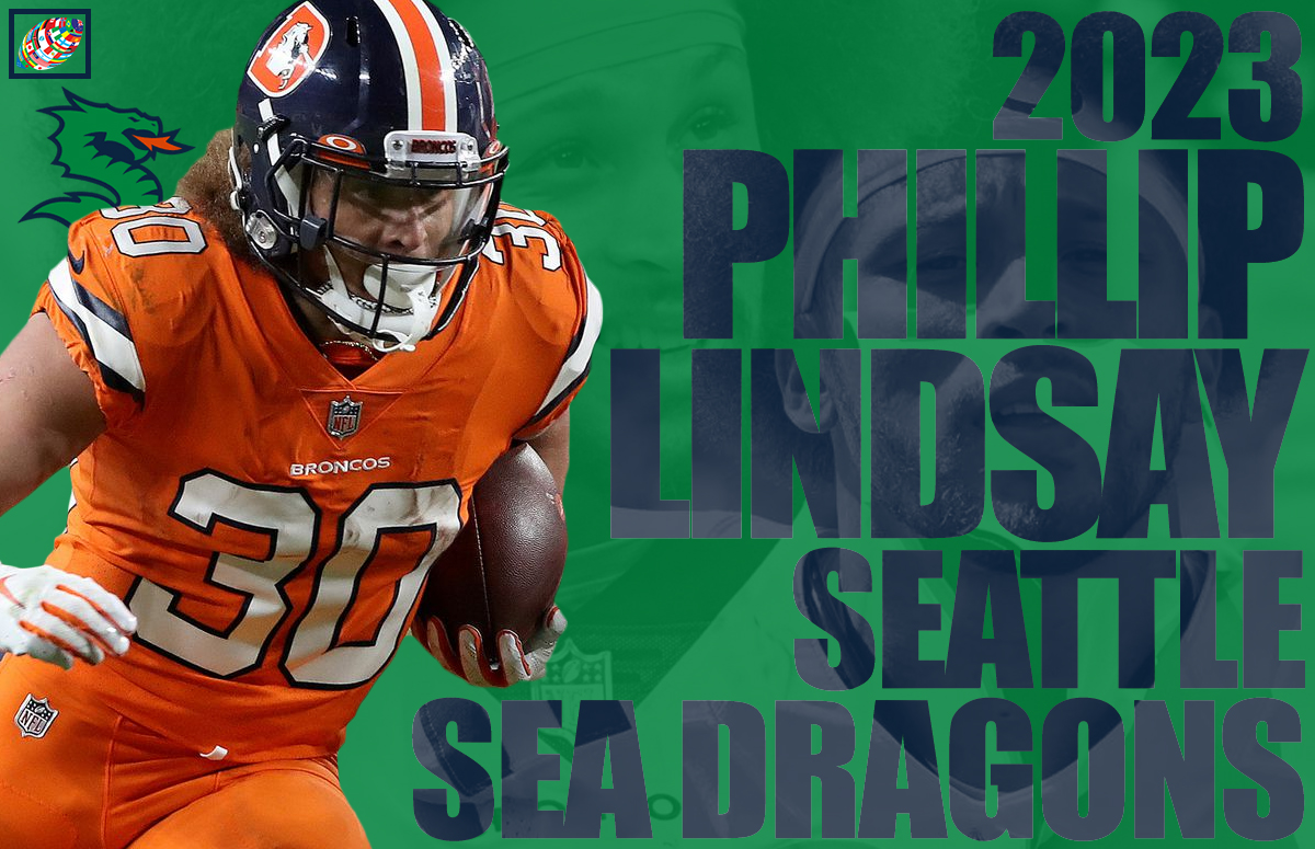 Seattle Sea Dragons on X: JUST PHILLIP LINDSAY DOING BIG THINGS ALREADY 🔥  #XFL2023