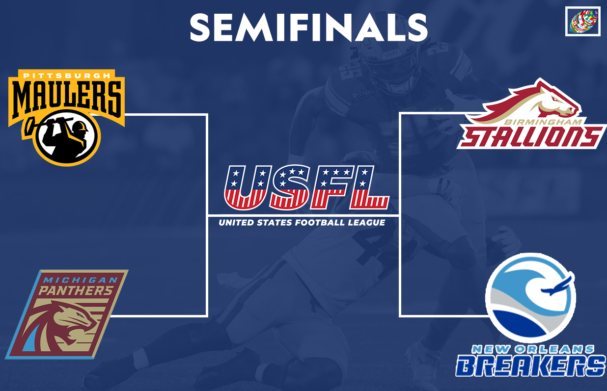 USFL 2023 playoff semifinal matchups, picks: Expect Maulers to move on,  lean on Breakers in postseason rematch